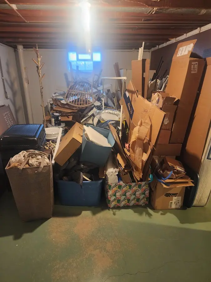 Roll-off dumpster container at job site for Yard Waste Dumpster Rental in South Brooksville